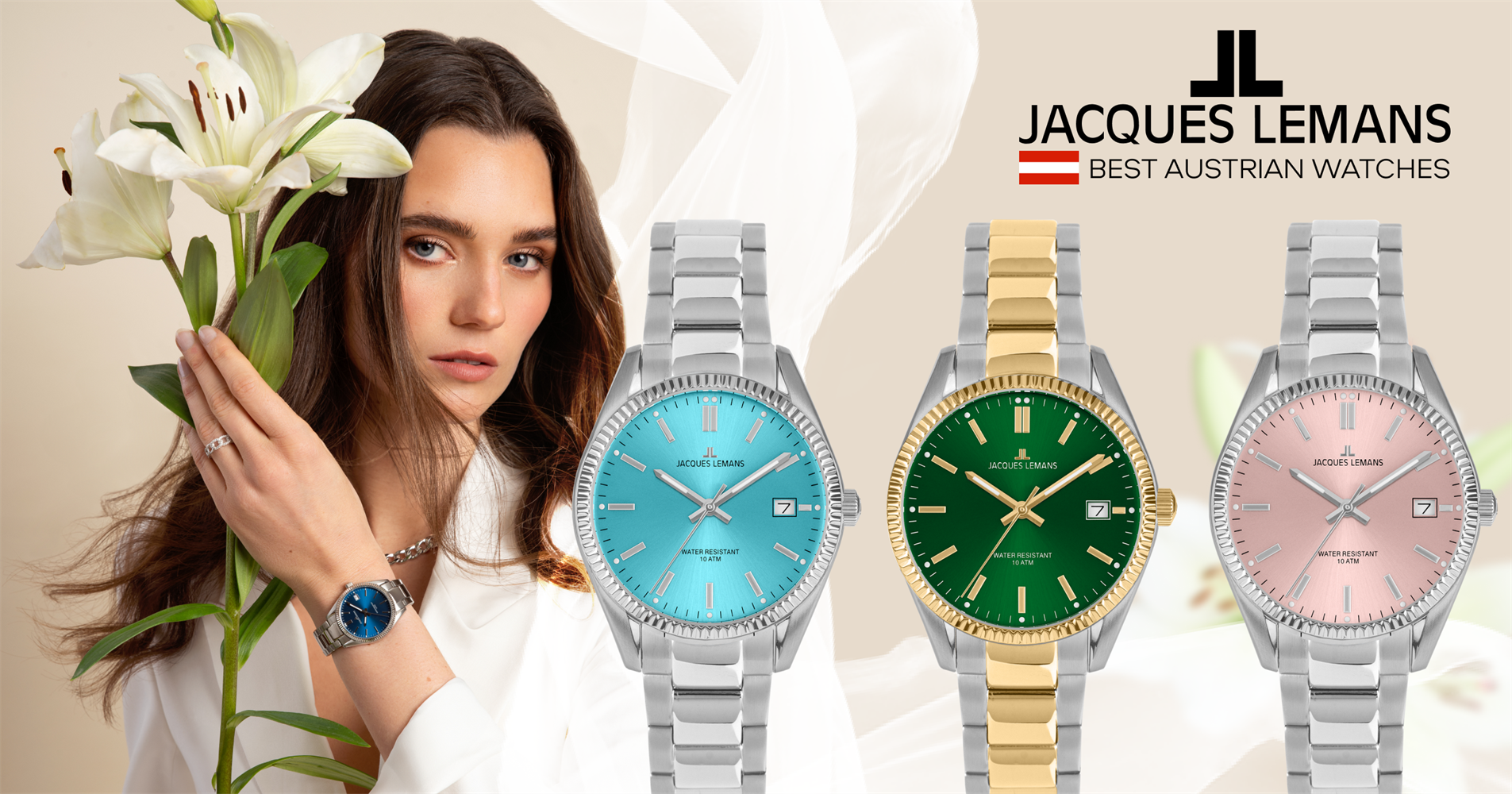 часы женские Jacques Lemans